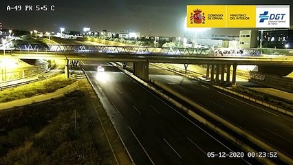 Borracho y por la autovía en sentido contrario durante el Puente de diciembre