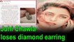 Juhi Chawla loses diamond ring.