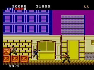 Shinobi (Master System) gameplay