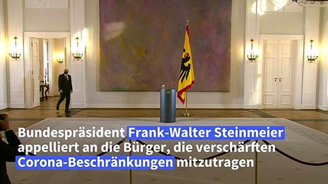 Steinmeier: 'Feiern lassen sich nachholen'