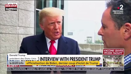 Quand Donald Trump qualifie Joe Biden de "président illégitime" (vidéo)