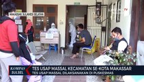 Tes Usap Massal Se Kota Makassar, 15000 Lebih Warga Jadi Sasaran
