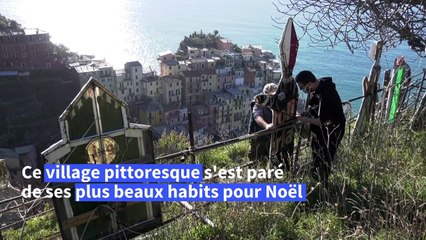 Italie: une crèche spectaculaire illumine la fin d'année en pleine pandémie