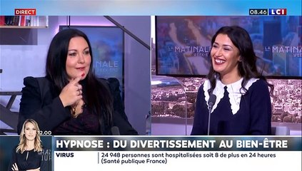 Une chroniqueuse de LCI hypnotisée en direct