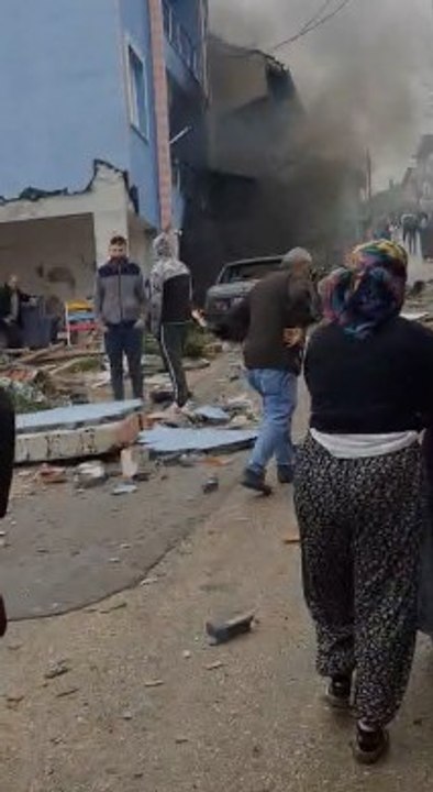 Uşak'ta patlama