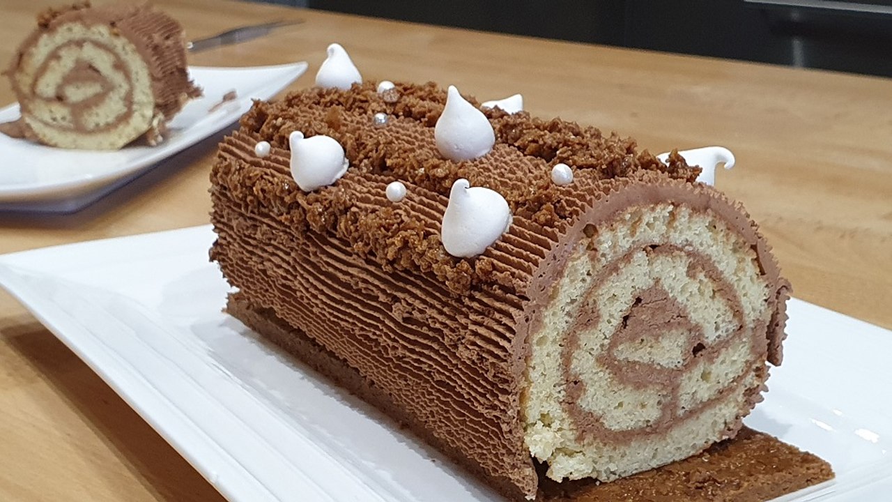 Comment faire une délicieuse bûche de Noël maison ? Les recettes de Yannick.