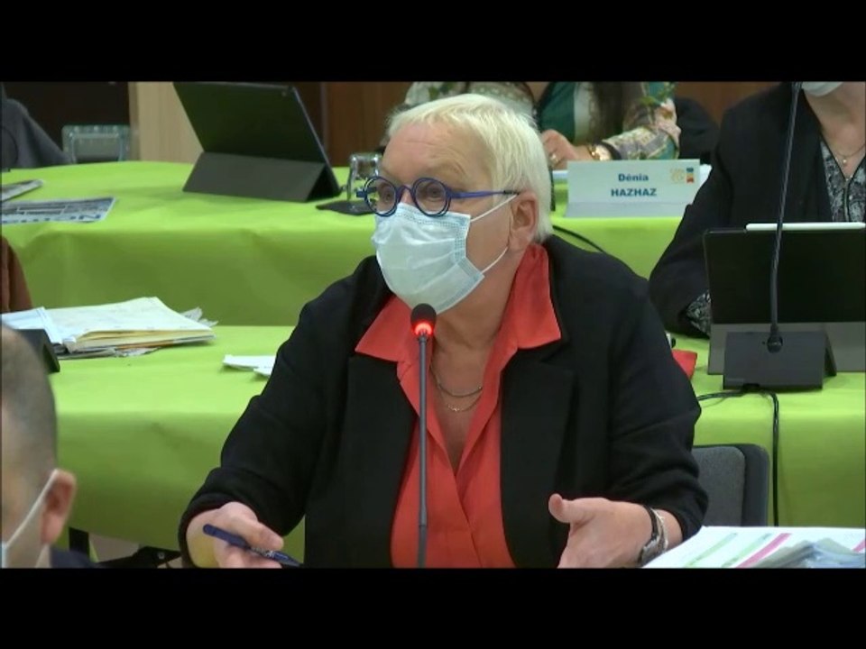 Colette POPARD. Discussion générale. Session budget primitif 2021 des 14 et 15 décembre 2020