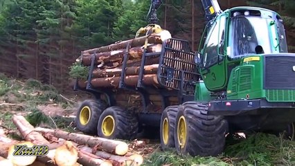 Download Video: Dangerous Fastest Chainsaw Cutting Tree Machines, Big Felling Tree Heavy Equipment Machine