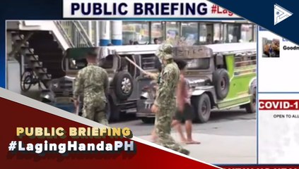 Download Video: #LagingHanda | PNP, mahigpit ang pagbabantay ng health and safety protocol sa mga high-risk area