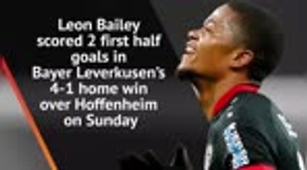 下载视频: Stats Performance of the Week - Leon Bailey