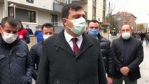 UŞAK - İki evde meydana gelen doğalgaz patlaması - Vali Kocabıyık ve Belediye Başkanı Çakın'ın açıklaması