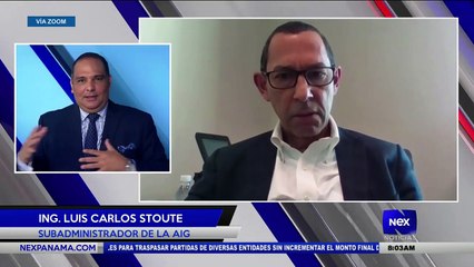 Entrevista al Ing. Luis Carlos Stoue, Sub administrador de la AIG  - Nex Noticias