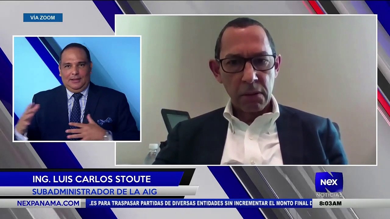Entrevista al Ing. Luis Carlos Stoue, Sub administrador de la AIG  - Nex Noticias