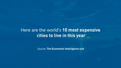 World’s 10 Most Expensive Cities, 2020