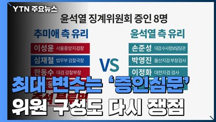 최대 변수는 '증인 심문'...위원 구성도 다시 쟁점 / YTN