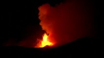Nuevo despertar de volcán Etna en Italia