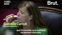 IVG : le discours poignant de la députée argentine Gabriela Cerruti