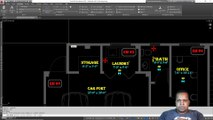 How dimension a floor plan in AutoCAD