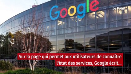 YouTube, Gmail, Drive… : panne massive sur les services de Google
