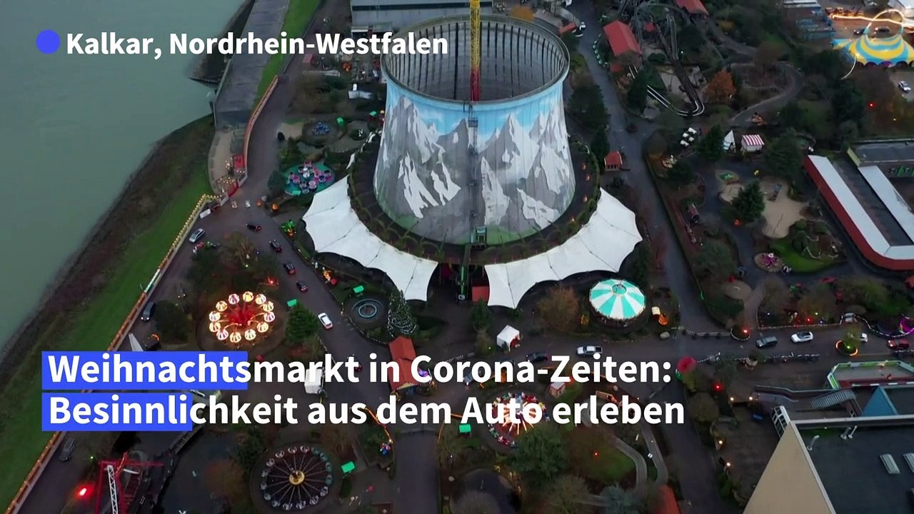 Weihnachtsstimmung unterm Kühlturm