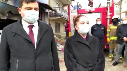 Vali Funda Kocabıyık, patlamanın ardından bölgeye gelerek açıklamalarda bulundu