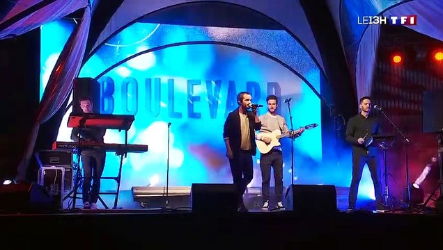 Boulevard des Airs en concert drive-in à Albi / JT 13h TF1 (2020)