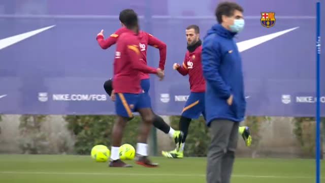 El FC Barcelona regresa a los entrenamientos con la cabeza puesta en la Real Sociedad
