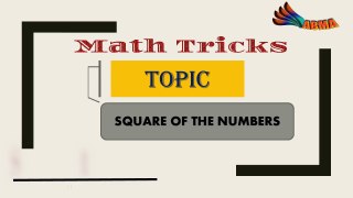 How to use math trick video 1