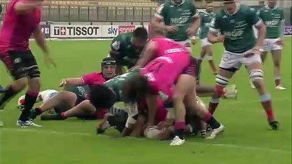 Zebre Rugby vs Bayonne Round 1 Highlights