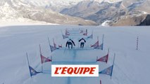 L'équipe de France à l'entraînement - Skicross - CM