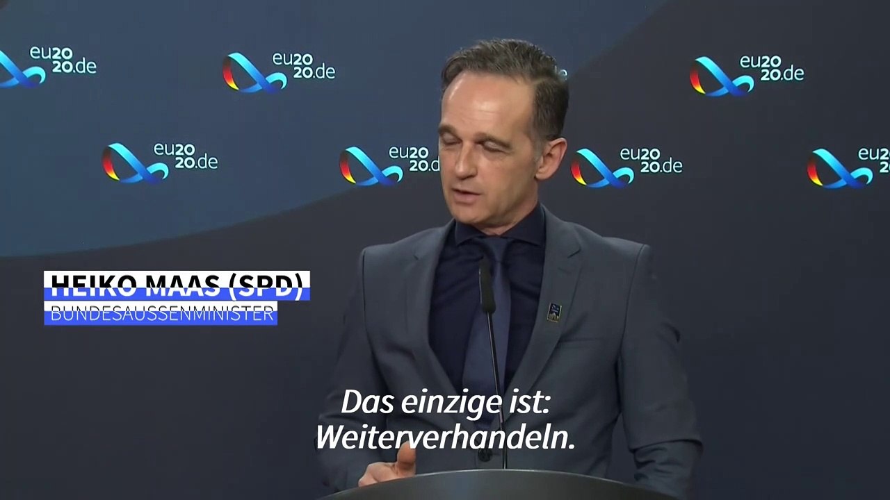 Maas begrüßt weitere Post-Brexit-Verhandlungen