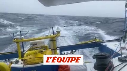 Cousin : «C'est ambiance machine à laver» - Voile - Vendée Globe