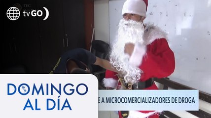 Agentes encubiertos y disfrazados de Papa Noel capturan a micro comercializadores | Domingo Al Día
