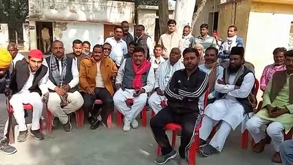 पूर्व विधायक सहित 38 सपा कार्यकर्ता गिरफ्तार