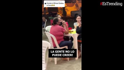 Con camioneta y iPhone, supuesto 'sugar daddy' sorprendió a una joven al frente de sus amigos