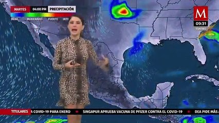 Cecilia Salamanca nos da el pronóstico del tiempo para este  lunes 14 de diciembre