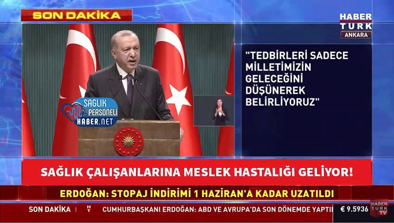 Cumhurbaşkanı Sağlık Çalışanları Vazife Malülü Sayılacak