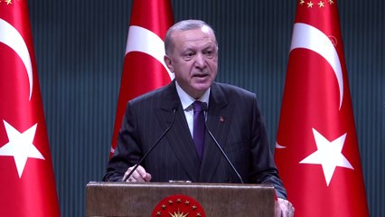 ANKARA - Cumhurbaşkanı Erdoğan: '(Kovid-19 verileri) İstatistiklerle ilgili yöntem değişiklikleri uluslararası uygulamalar çerçevesinde yapılmıştır'