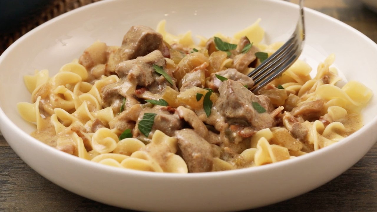 Beef Stroganoff with Noodles