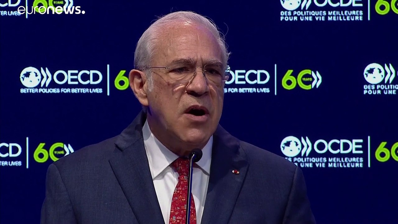 OECD in Paris: Macron fordert erneut Digitalsteuer