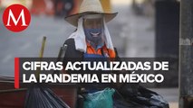 Cifras de coronavirus en México al 13 de diciembre