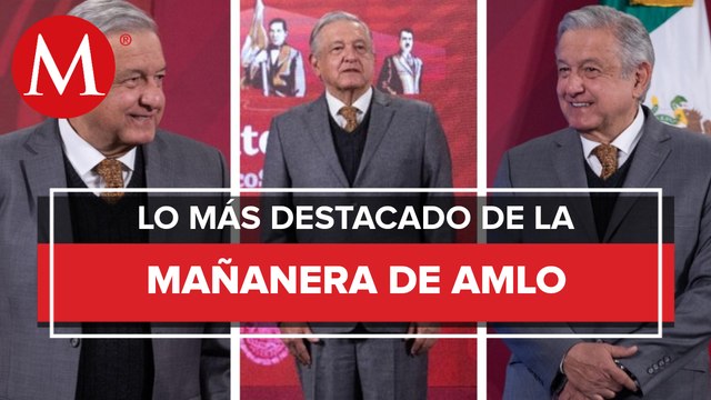 Los temas de AMLO en La Mañanera del 14 de diciembre