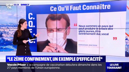"Le deuxième confinement est un exemple d'efficacité", Emmanuel Macron fait le diagnostic de l'état de la France dans son interview accordée au journal l'Express