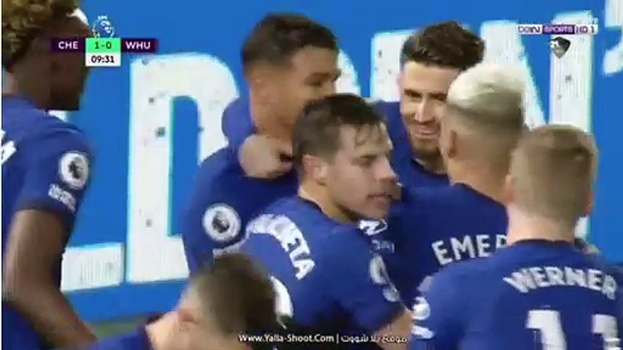 أهداف مباراة تشيلسي ضد وست هام يونايتد 3-0 كاملة الدوري الإنجليزي 21/12/2020