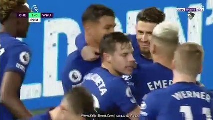 أهداف مباراة تشيلسي ضد وست هام يونايتد 3-0 كاملة الدوري الإنجليزي 21/12/2020