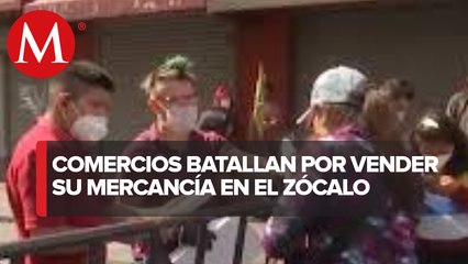 A media cortina, siguen ventas en Centro de CdMx pese a semáforo rojo