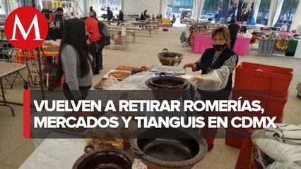 CdMx retira romería del Monumento a la Revolución por semáforo rojo en la capital