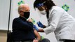 ‘Nothing to Worry About,’ Biden Says After Coronavirus Vaccination