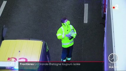 Coronavirus : le trafic des poids lourds britanniques à l’arrêt