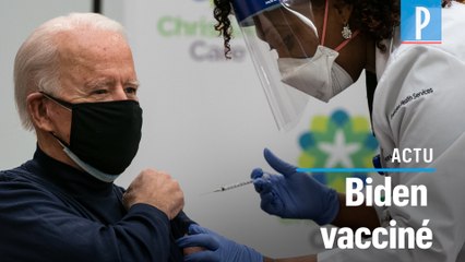 Joe Biden, le futur président américain, se fait vacciner contre le Covid-19